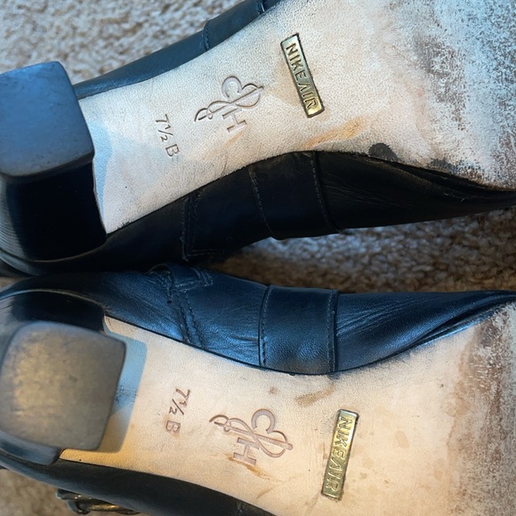 Gorgeous Cole Haan Nike Air leather heeled boots - Picture 10 of 15
